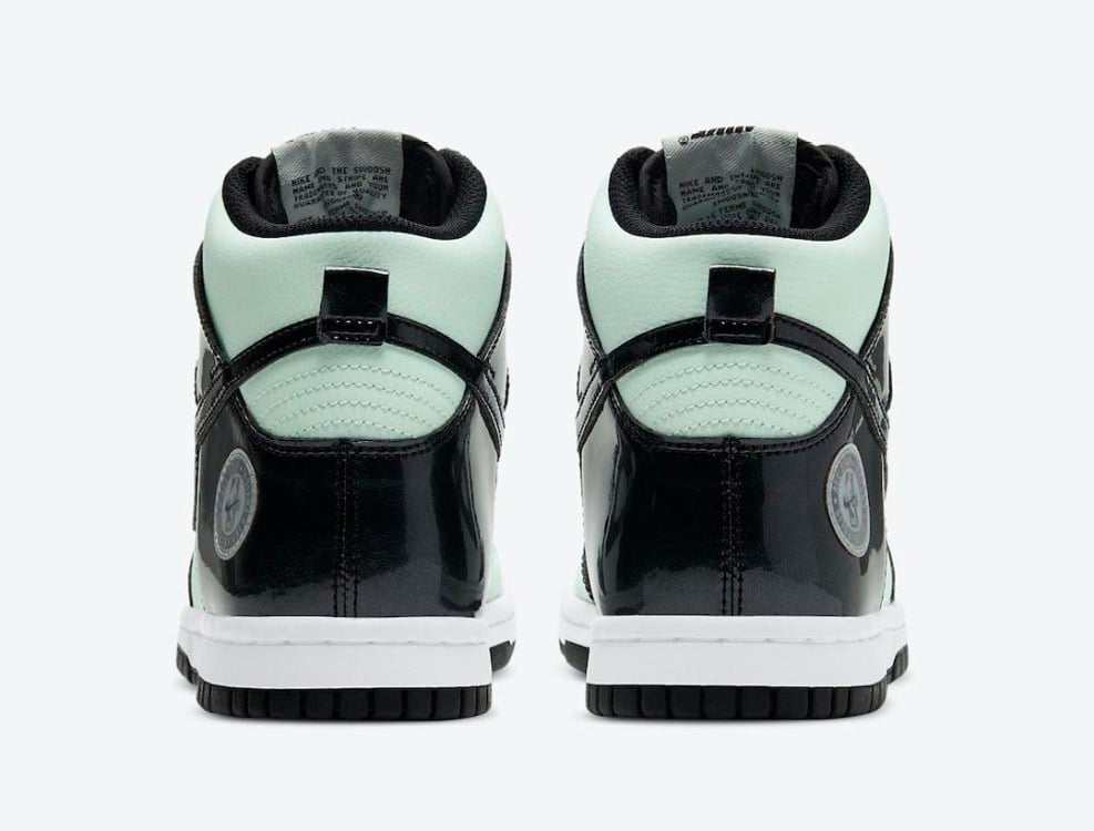 Men's Nike Dunk High Barely Green Shoes