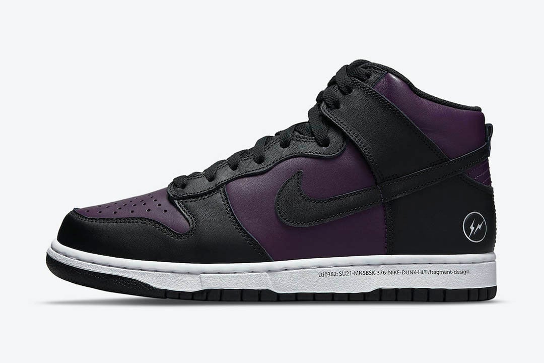 Men's Nike Dunk High Black Shoes