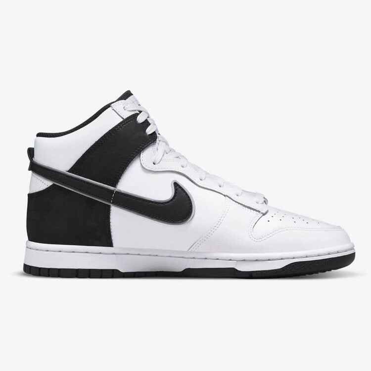Men's Nike Dunk High Black-White Shoes
