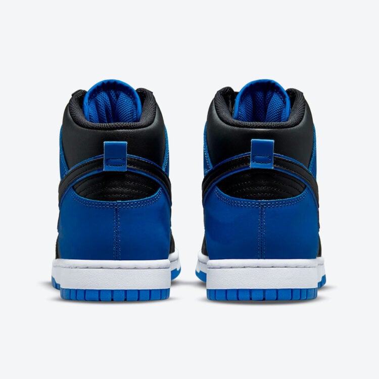 Men's Nike Dunk High Blue Camo Shoes