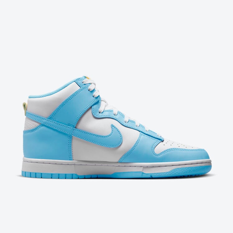 Men's Nike Dunk High Blue Chill Shoes