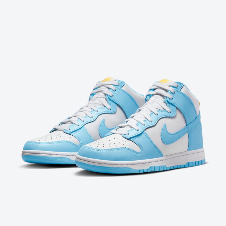 Men's Nike Dunk High Blue Chill Shoes