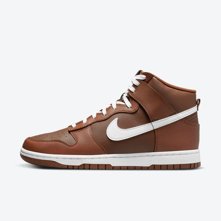 Men's Nike Dunk High Chocolate Shoes