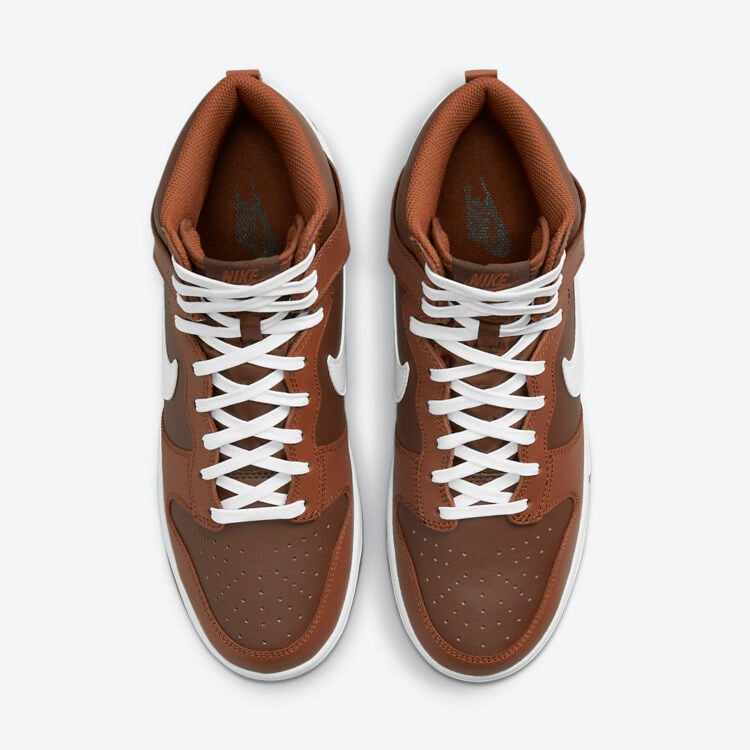 Men's Nike Dunk High Chocolate Shoes