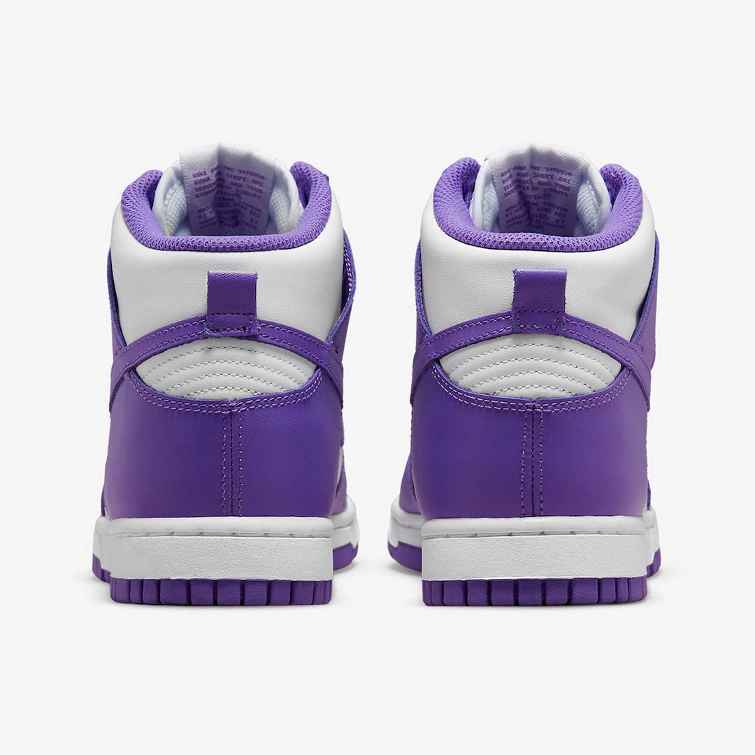 Men's Nike Dunk High Court Purple Shoes
