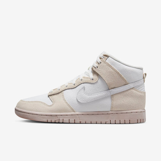 Men's Nike Dunk High Cracked Leather Shoes