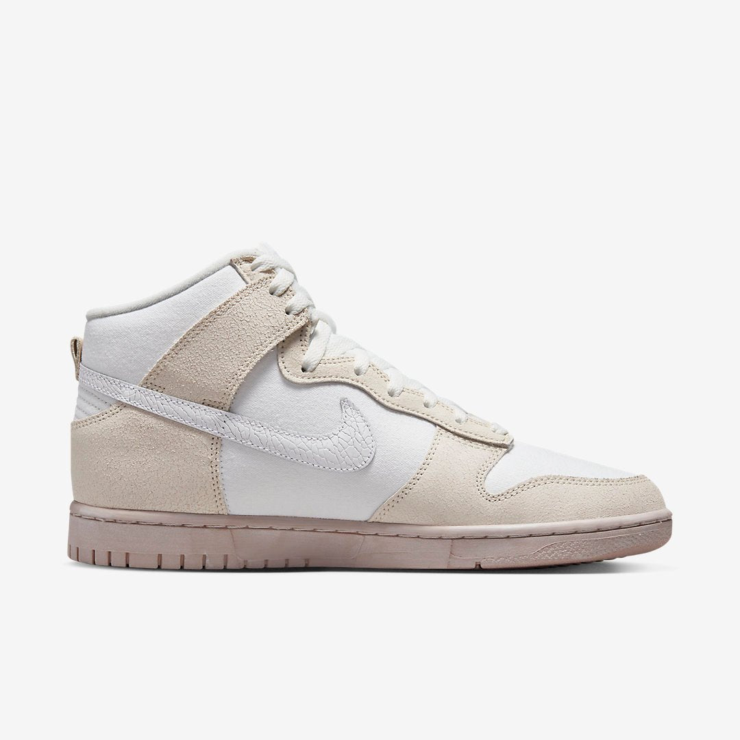 Men's Nike Dunk High Cracked Leather Shoes