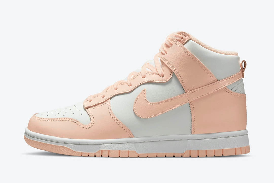 Men's Nike Dunk High Crimson Tint Shoes