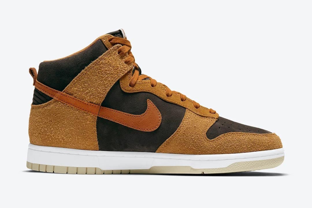 Men's Nike Dunk High Dark Russet Shoes