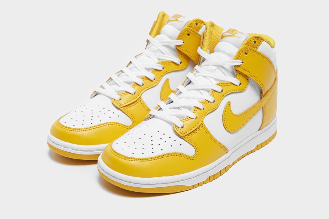 Men's Nike Dunk High Dark Sulfur Shoes