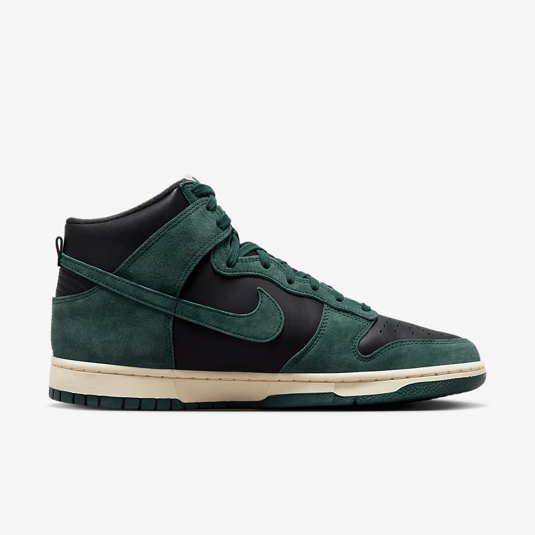 Men's Nike Dunk High Faded Spruce Shoes