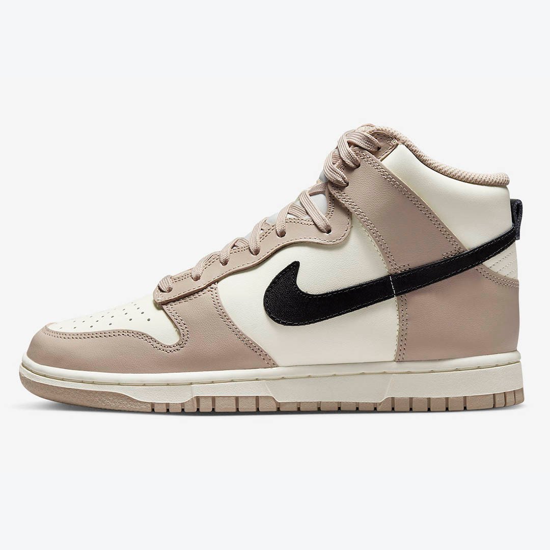 Men's Nike Dunk High Fossil Stone Shoes