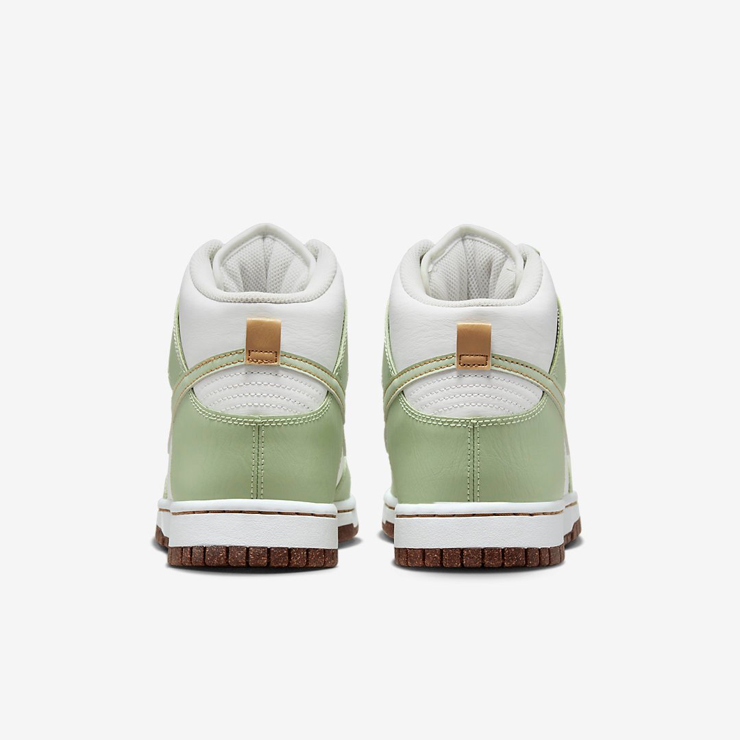 Men's Nike Dunk High Honeydew Shoes