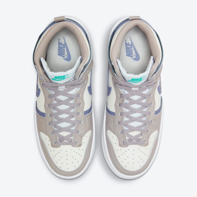 Men's Nike Dunk High Iron Purple Shoes