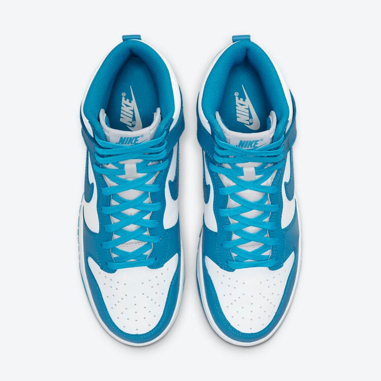 Men's Nike Dunk High Laser Blue Shoes