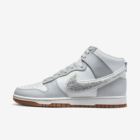 Men's Nike Dunk High Light Smoke Grey Shoes