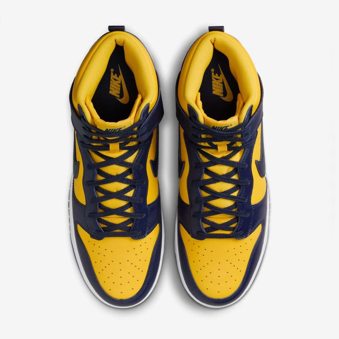 Men's Nike Dunk High Michigan Shoes