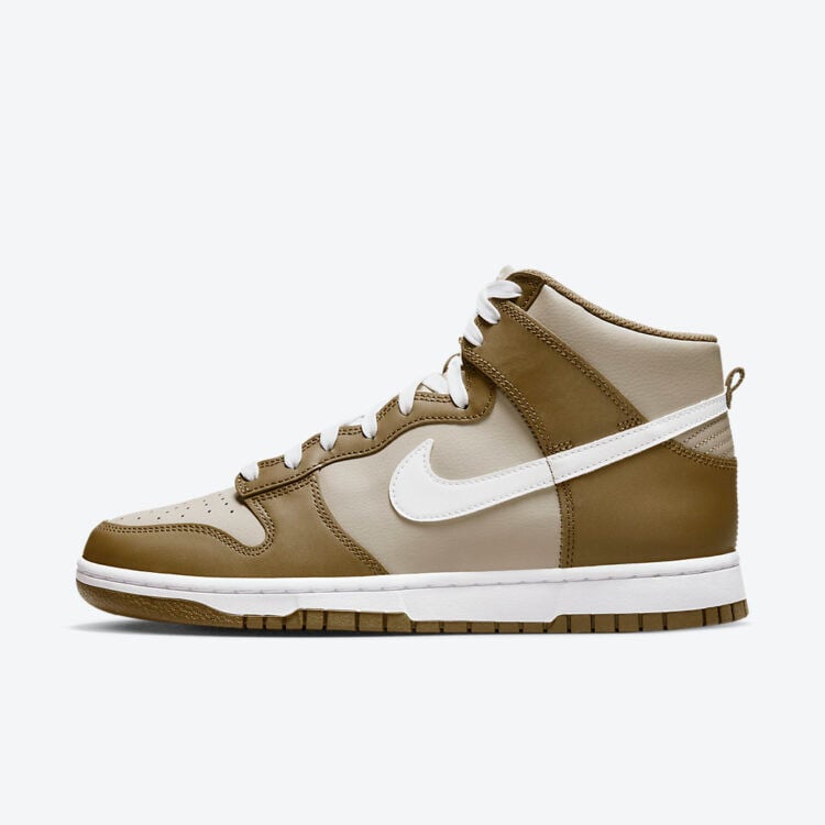 Men's Nike Dunk High Mocha Shoes
