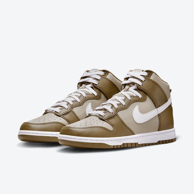 Men's Nike Dunk High Mocha Shoes