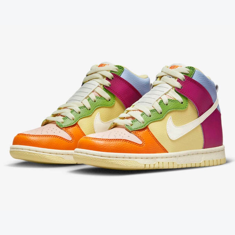 Men's Nike Dunk High Multi Shoes