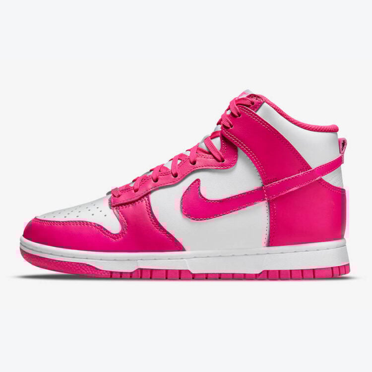 Men's Nike Dunk High Pink Prime Shoes