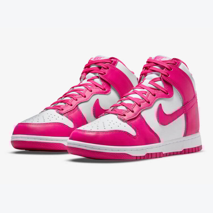 Men's Nike Dunk High Pink Prime Shoes