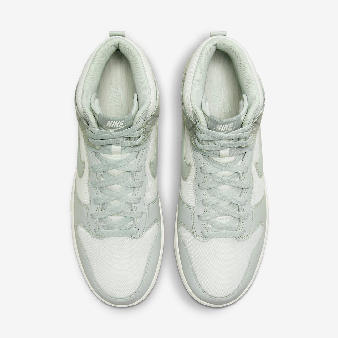 Men's Nike Dunk High Plaid Shoes