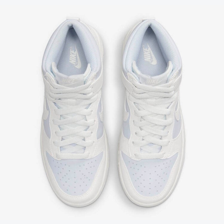 Men's Nike Dunk High Pure Platinum Shoes