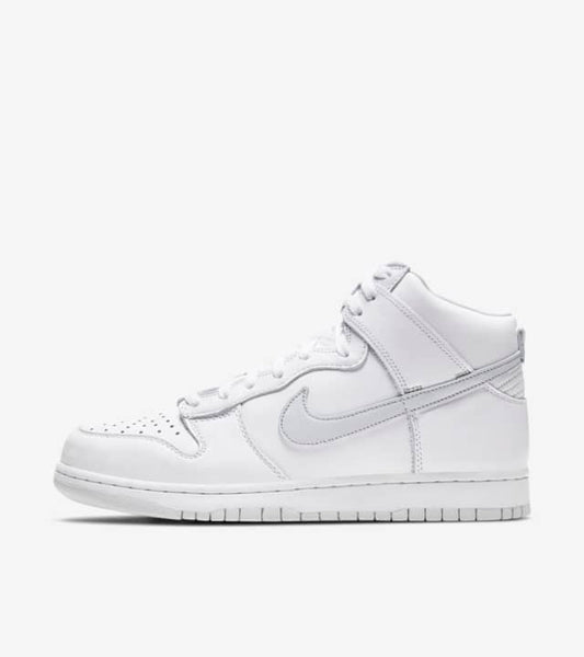 Men's Nike Dunk High Pure Platinum Shoes