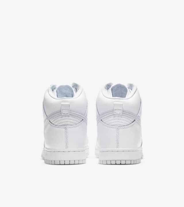 Men's Nike Dunk High Pure Platinum Shoes