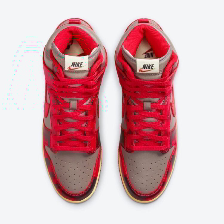 Men's Nike Dunk High Pure Platinum Shoes