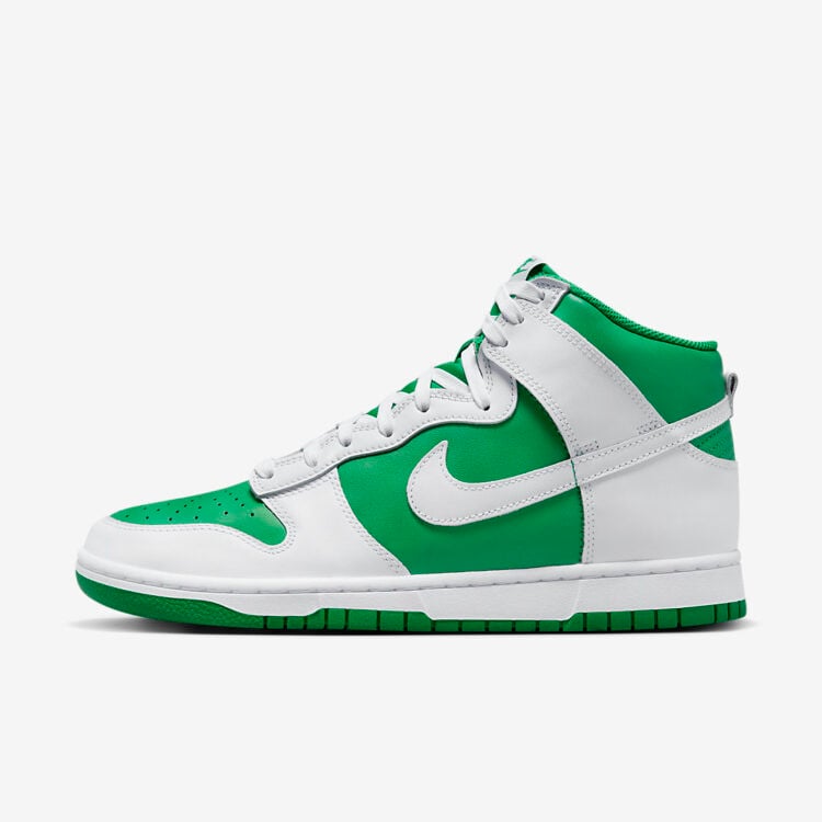 Men's Nike Dunk High Stadium Green Shoes