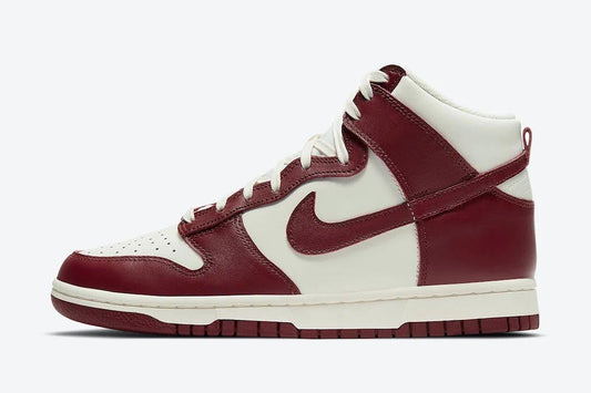 Men's Nike Dunk High Team Red Shoes