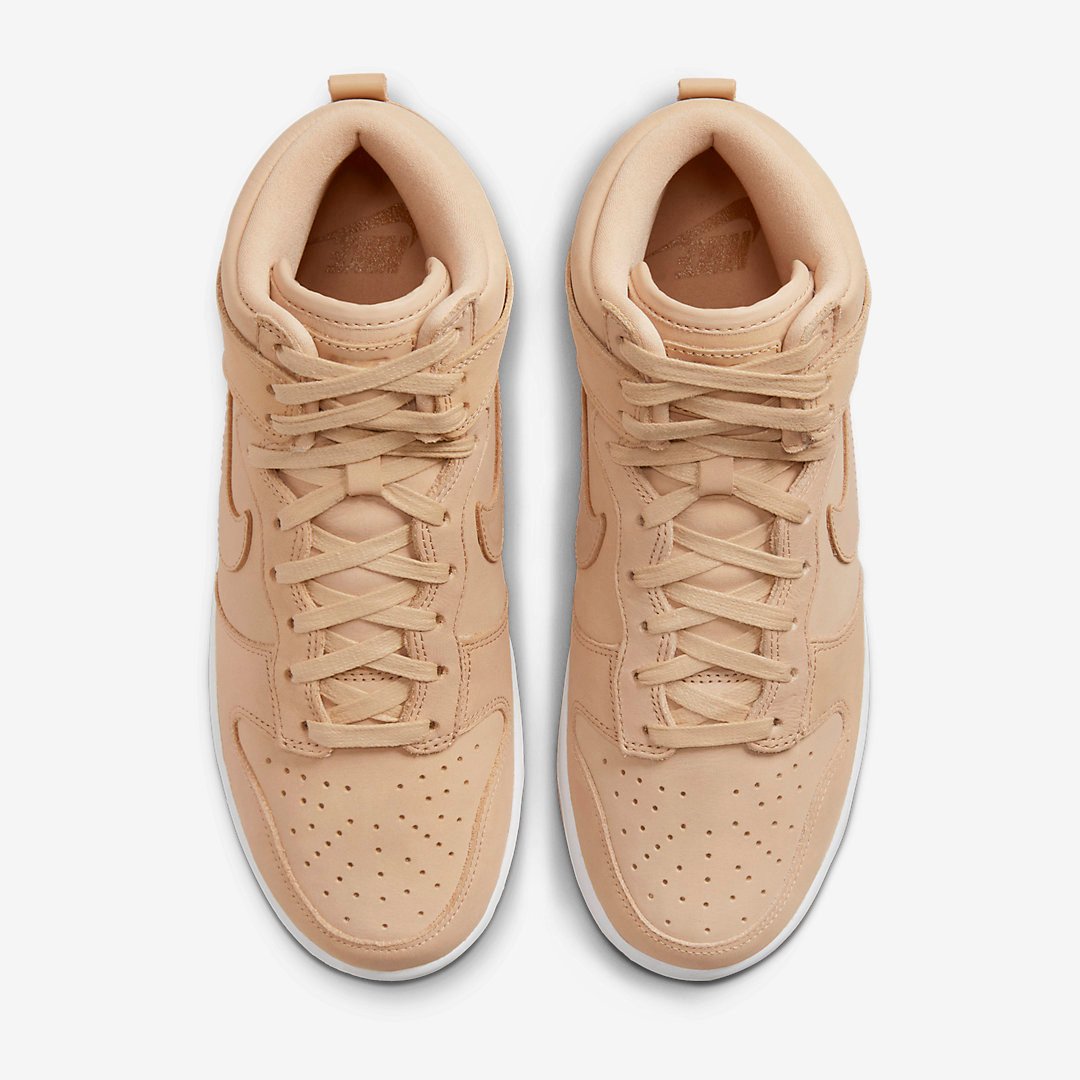 Men's Nike Dunk High Vachetta Tan Shoes