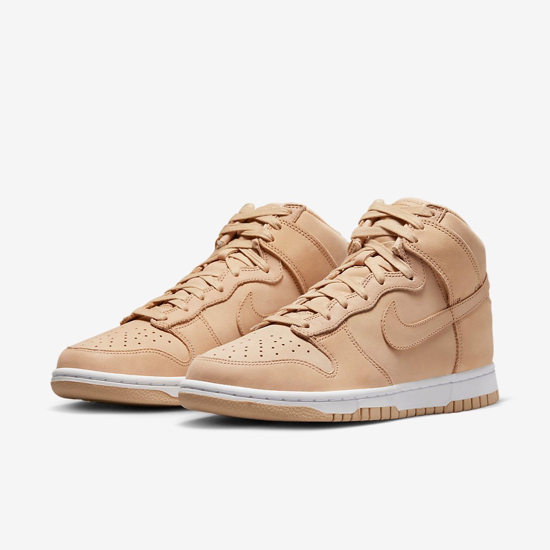 Men's Nike Dunk High Vachetta Tan Shoes