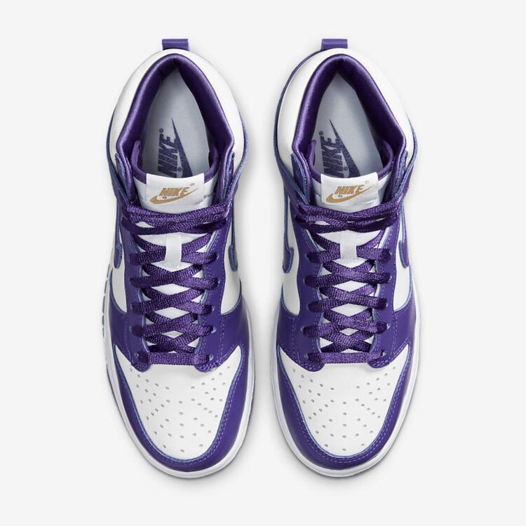 Men's Nike Dunk High Varsity Purple Shoes