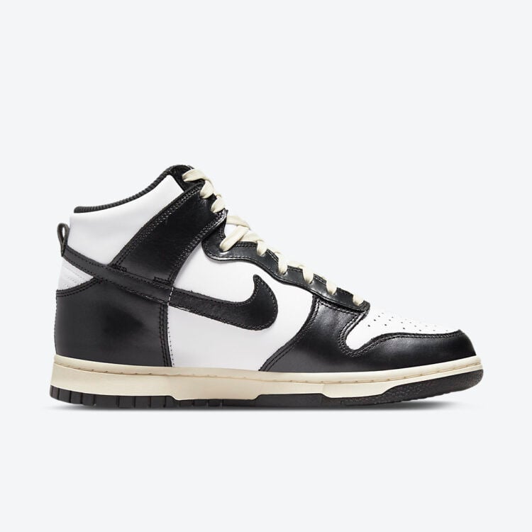 Men's Nike Dunk High Vintage Black Shoes