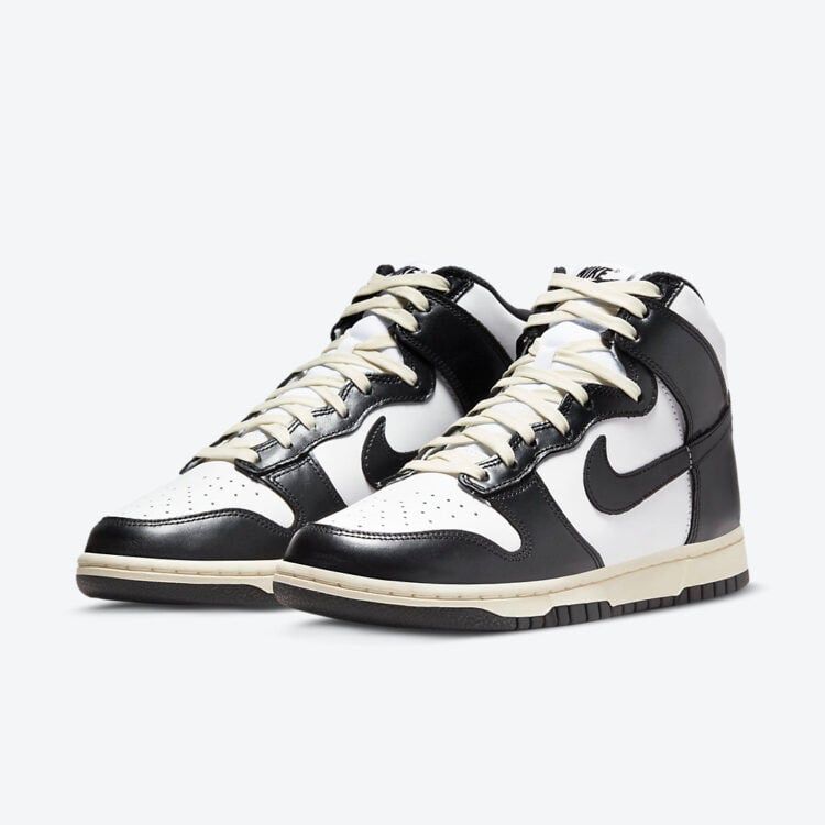 Men's Nike Dunk High Vintage Black Shoes