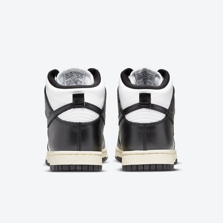 Men's Nike Dunk High Vintage Black Shoes