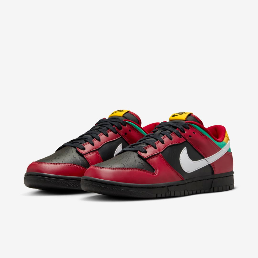 Men's Nike Dunk Low Biker Tattoos Shoes