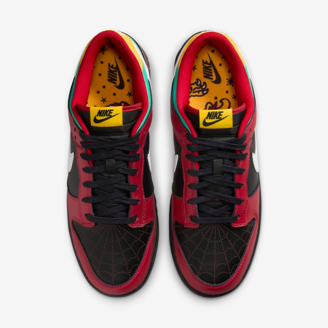 Men's Nike Dunk Low Biker Tattoos Shoes