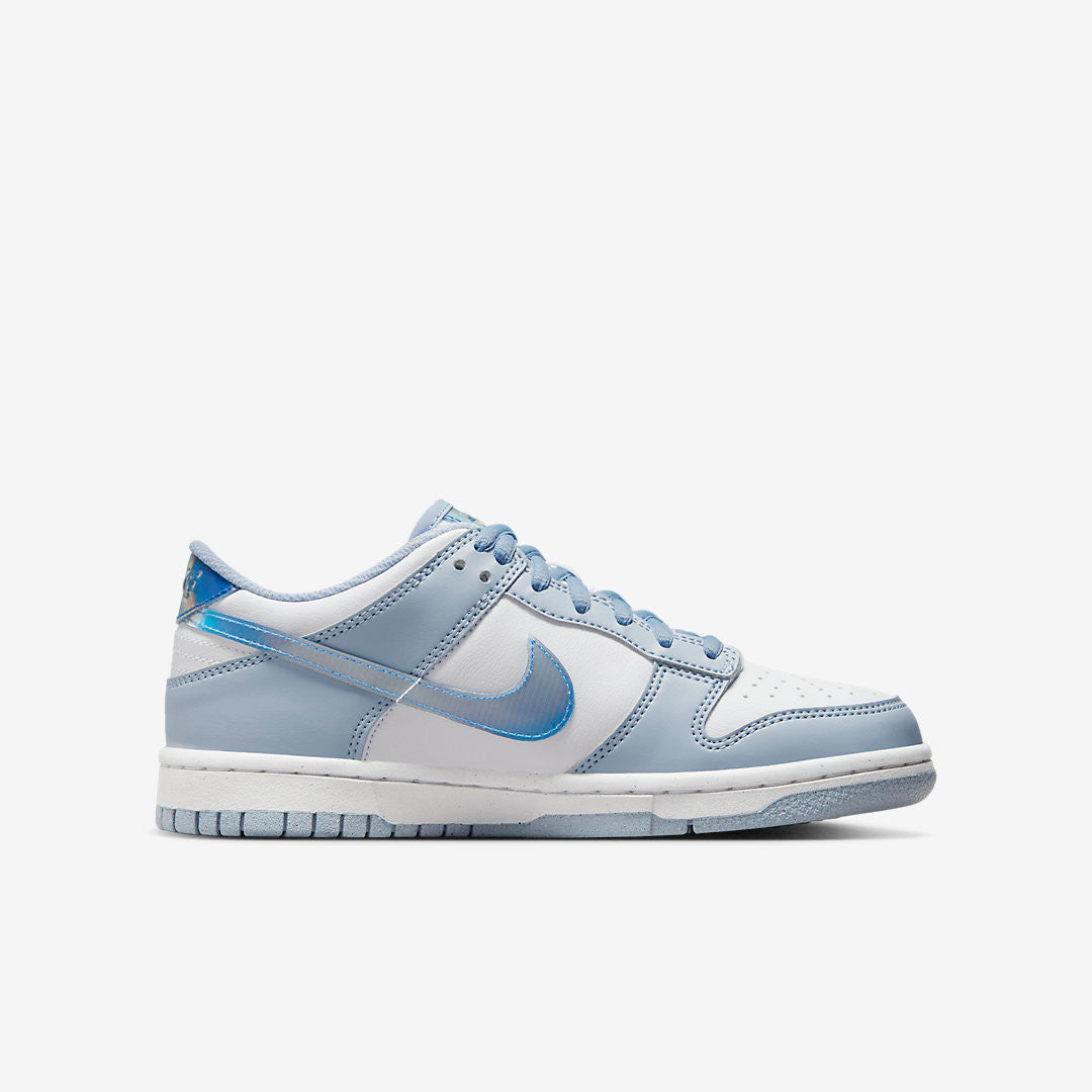 Men's Nike Dunk Low Blue Iridescent Shoes