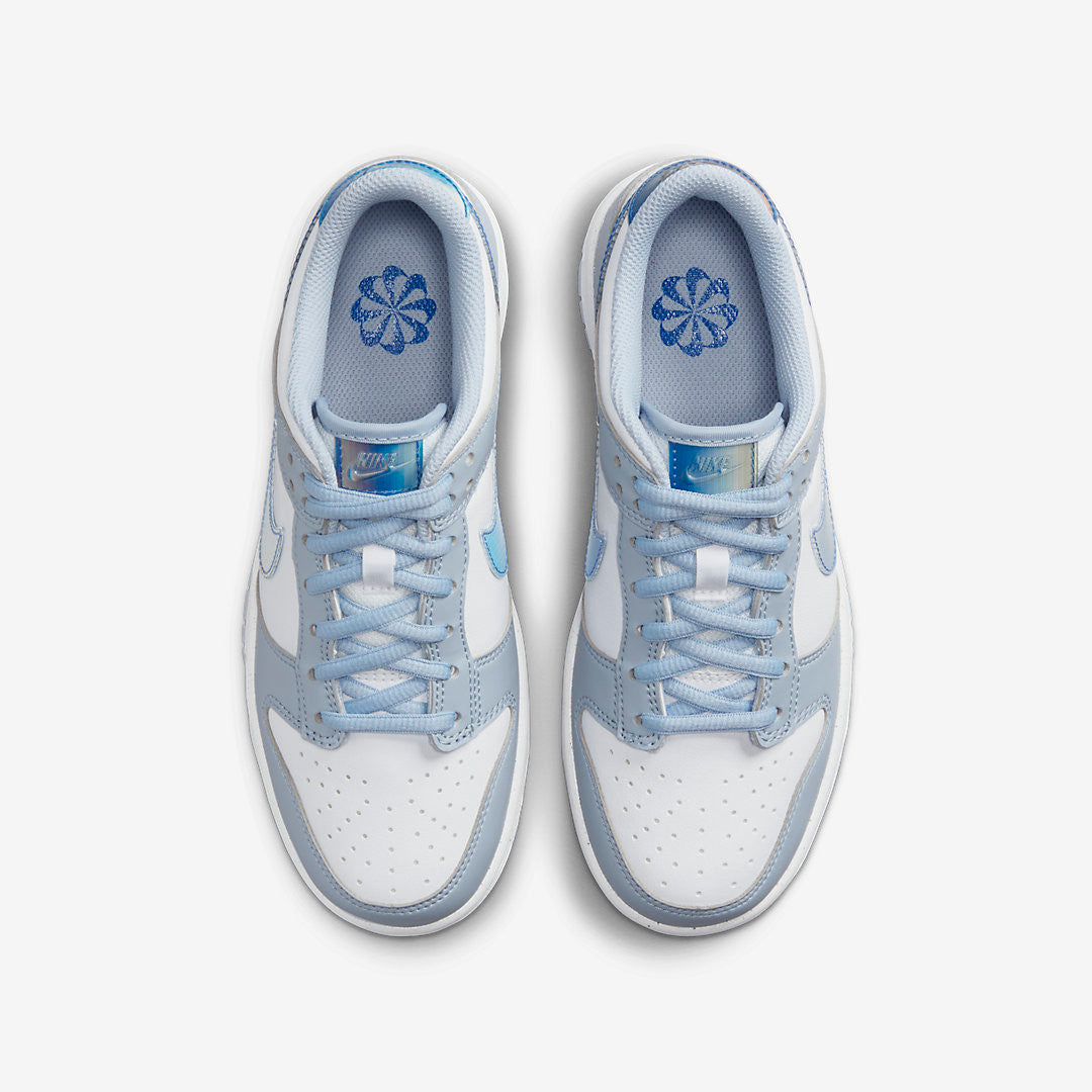 Men's Nike Dunk Low Blue Iridescent Shoes
