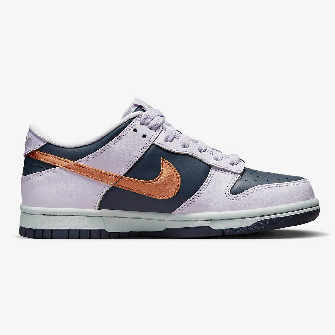 Men's Nike Dunk Low Copper Swoosh Shoes