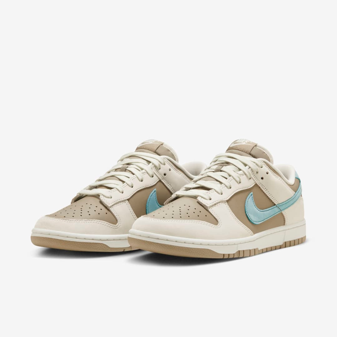 Men's Nike Dunk Low 'Khaki Denim Turquoise' Shoes