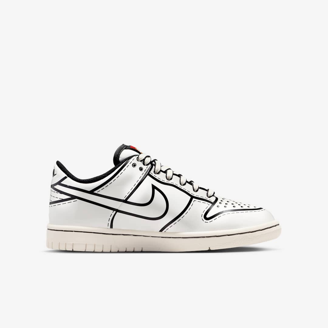 Men's LEGO x Nike Dunk Low GS 'Sail' Shoes