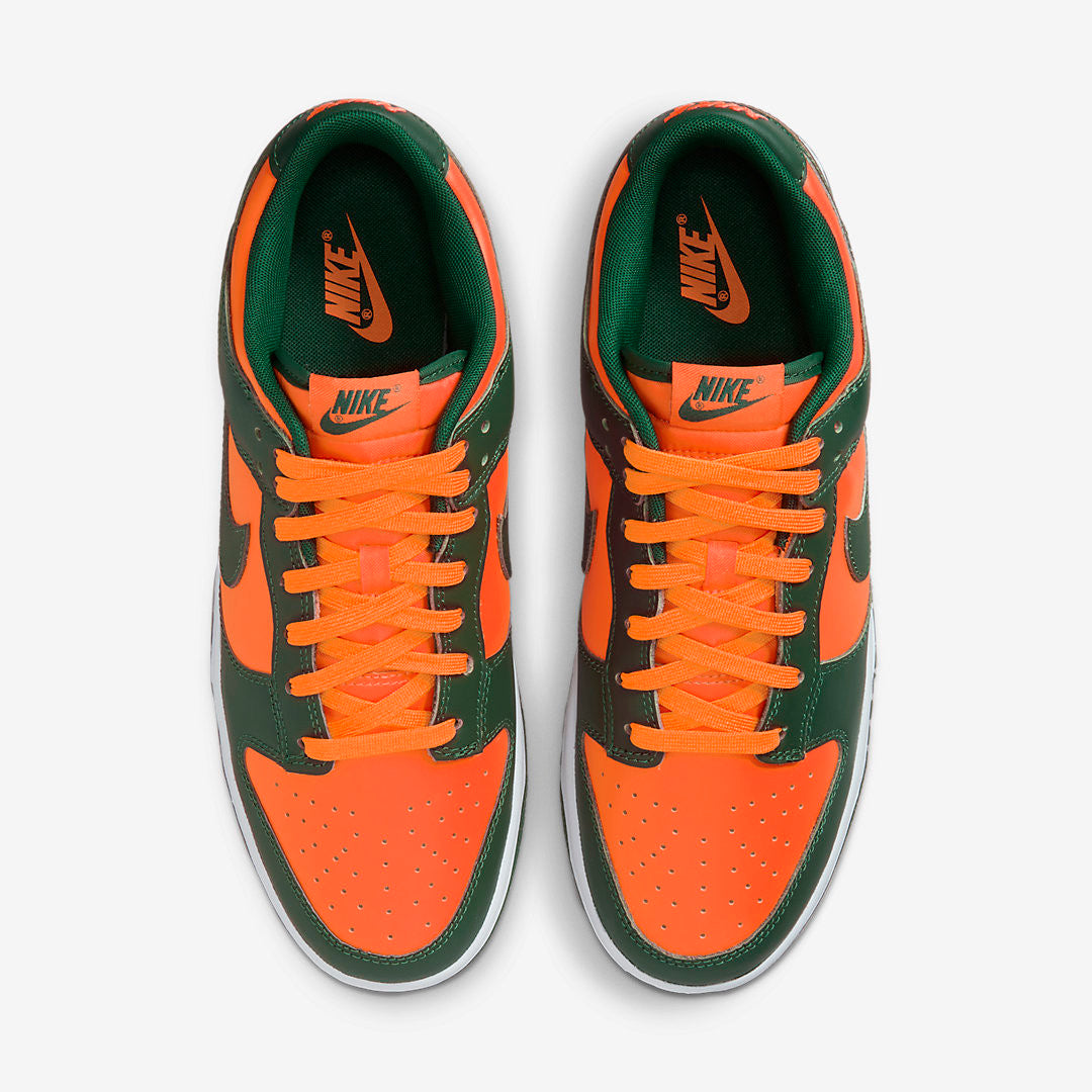 Men's Nike Dunk Low 'Miami Hurricanes' Shoes