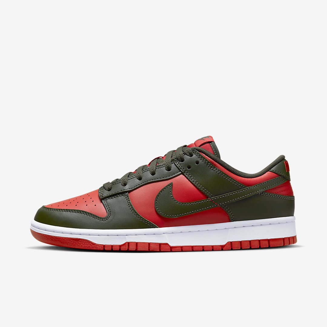 Men's Nike Dunk Low 'Mystic Red' Shoes