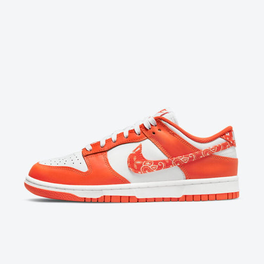 Men's Nike Dunk Low 'Orange Paisley' Shoes