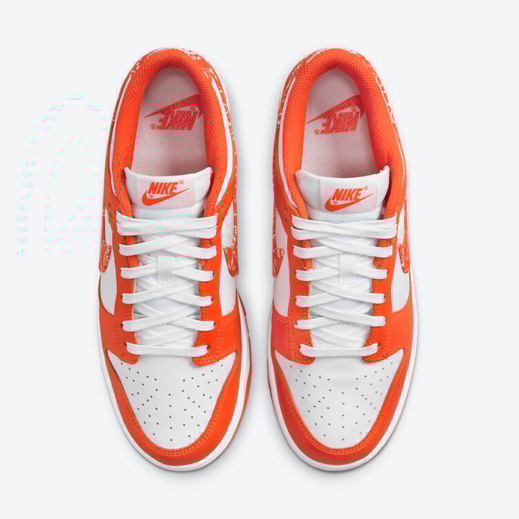 Men's Nike Dunk Low 'Orange Paisley' Shoes